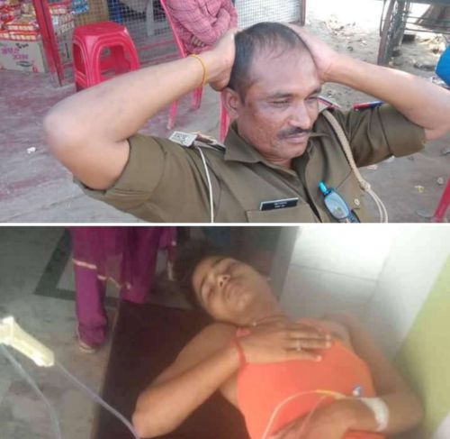 बहराइच से बडी खबर मधुमक्खियों के हमले में दरोगा समेत दो घायल। रिपोर्ट :- पंकज कुमार सिंह।