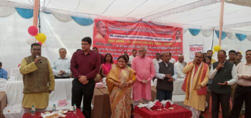 नवम्बर। मुख्यमंत्री सामूहिक विवाह योजना अन्तर्गत गेंदघर मैदान बहराइच।।।नसीम खान।।।