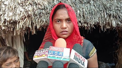 बहराइच, शिवपुर ब्लाक क्षेत्र नरोत्तमपुर गांव के प्रधान की वजह से त्रस्त ग्रामीण।। रिपोर्टर//आमिर शिवपुर ब्लाक।