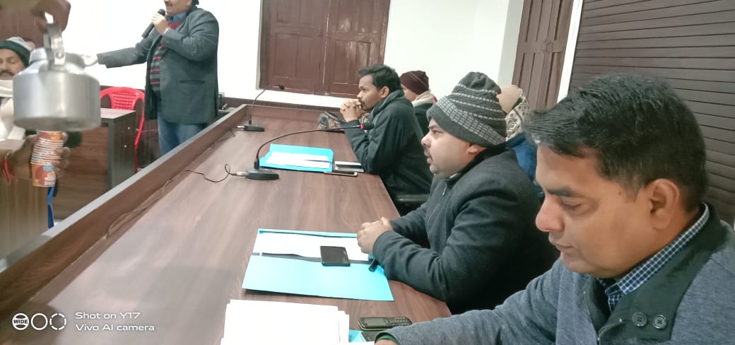 मानव श्रृंखला कि सफलता को ले एसडीएम ने किया महत्वपूर्ण बैठक 