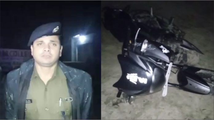 सर्राफ लूट कांड, पुलिस और बदमाशों के बीच हुई मुठभेड़ में एक बदमाश घायल 2 फरार।