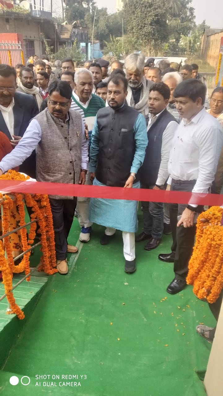मंत्री श्याम रजक ने किया उद्योग भवन का उद्धघाटन