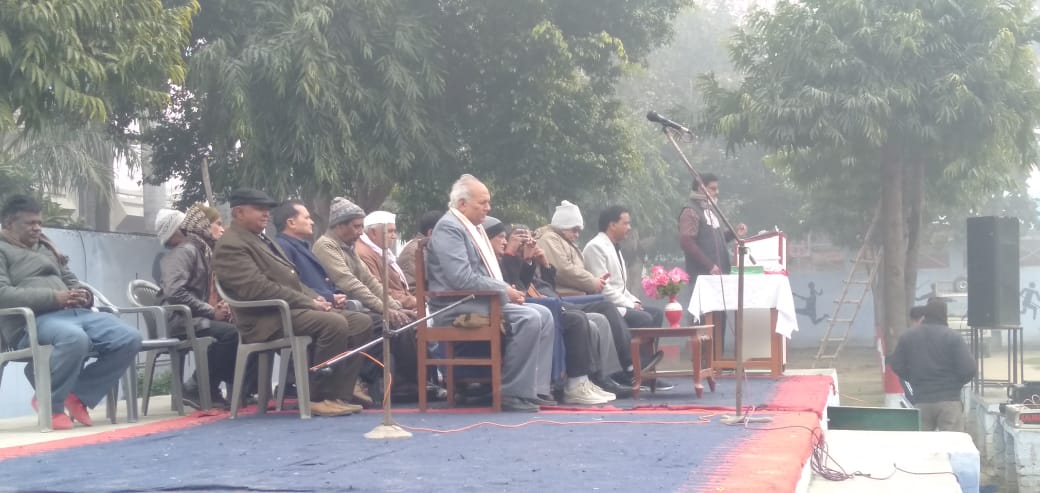पुलिस लाइन सभागार में ध्वजारोहण देशभक्ति व संस्कृतिक कार्यक्रम का आयोजन