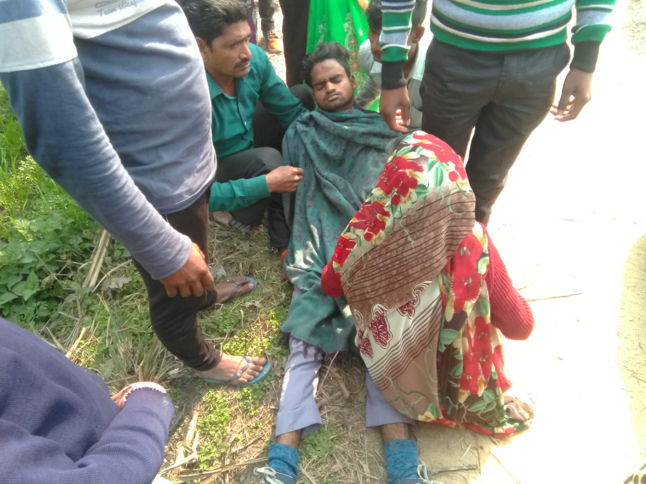 बाइक से हुआ हादसा