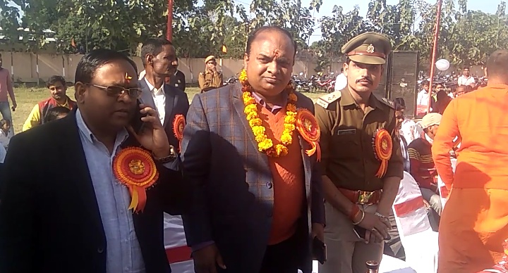 बसंत पंचमी के पावन अवसर पर बैरिया इंटर कॉलेज में हुआ आयोजन