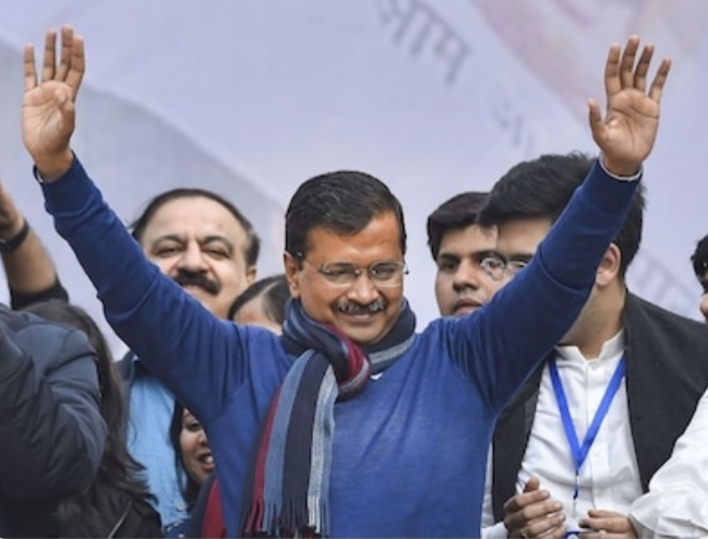 16 फरवरी को तीसरी बार मुख्यमंत्री पद की शपथ लेंगे अरविंद केजरीवाल 