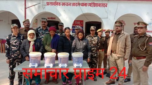 बहराइच रुपईडीहा पुलिस ने चार नेपाली महिलाओं को 20 किलो 50 ग्राम ना जाए चरस के साथ किया गिरफ्तार।       