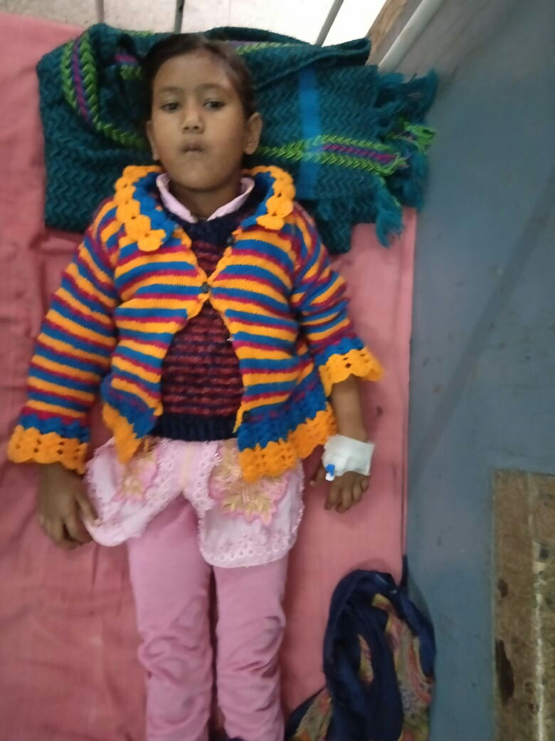 छपरा।अब सामान्य बच्चों को तरह बोल रही है शाबिया परवीन •	लौट आयी परिवार की खुशियां