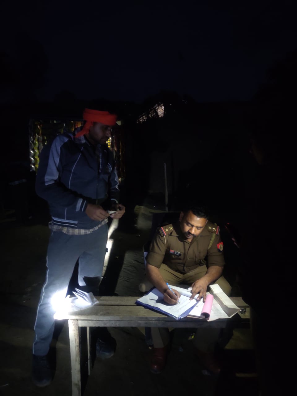पुलिस अधीक्षक निर्देश में वाहन चेकिंग अभियान चलाया गया