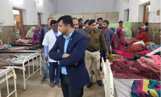 बेतिया जिलाधिकारी ने राजकीय चिकित्सा महाविद्यालय का किया औचक निरीक्षण।।