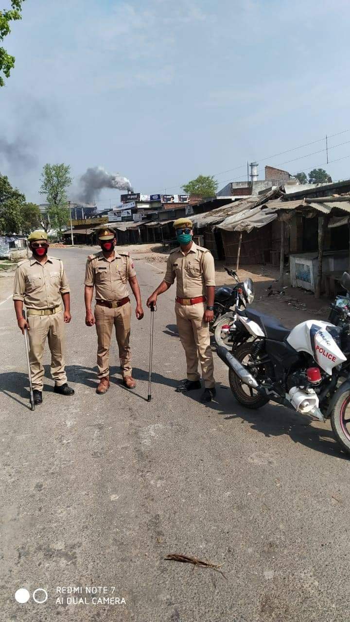 लाक डाउन का सर जिला लखीमपुर में पूर्ण रूप से दिखा