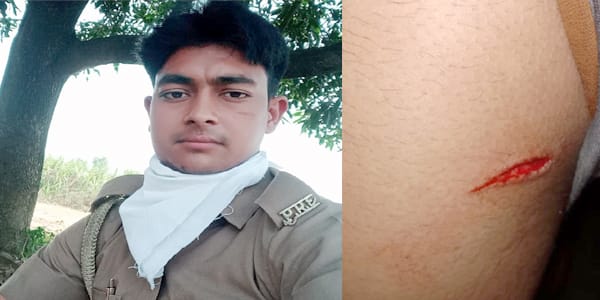 पुलिस पर पथराव मामले में 12 पर दर्ज हुई रिपोर्ट, सिपाही घायल  