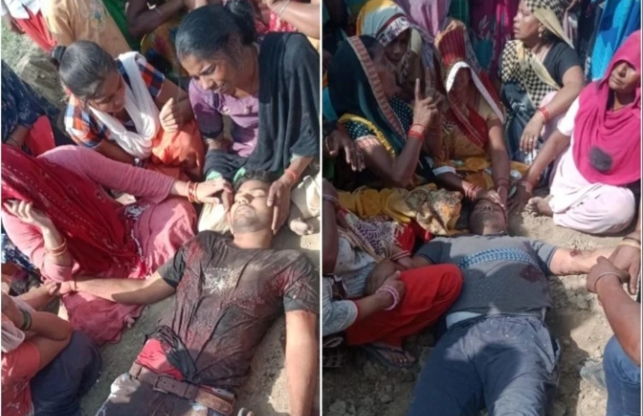 सपा नेता और उनके बेटे की दिनहदाड़े गोली मारकर हत्या 
