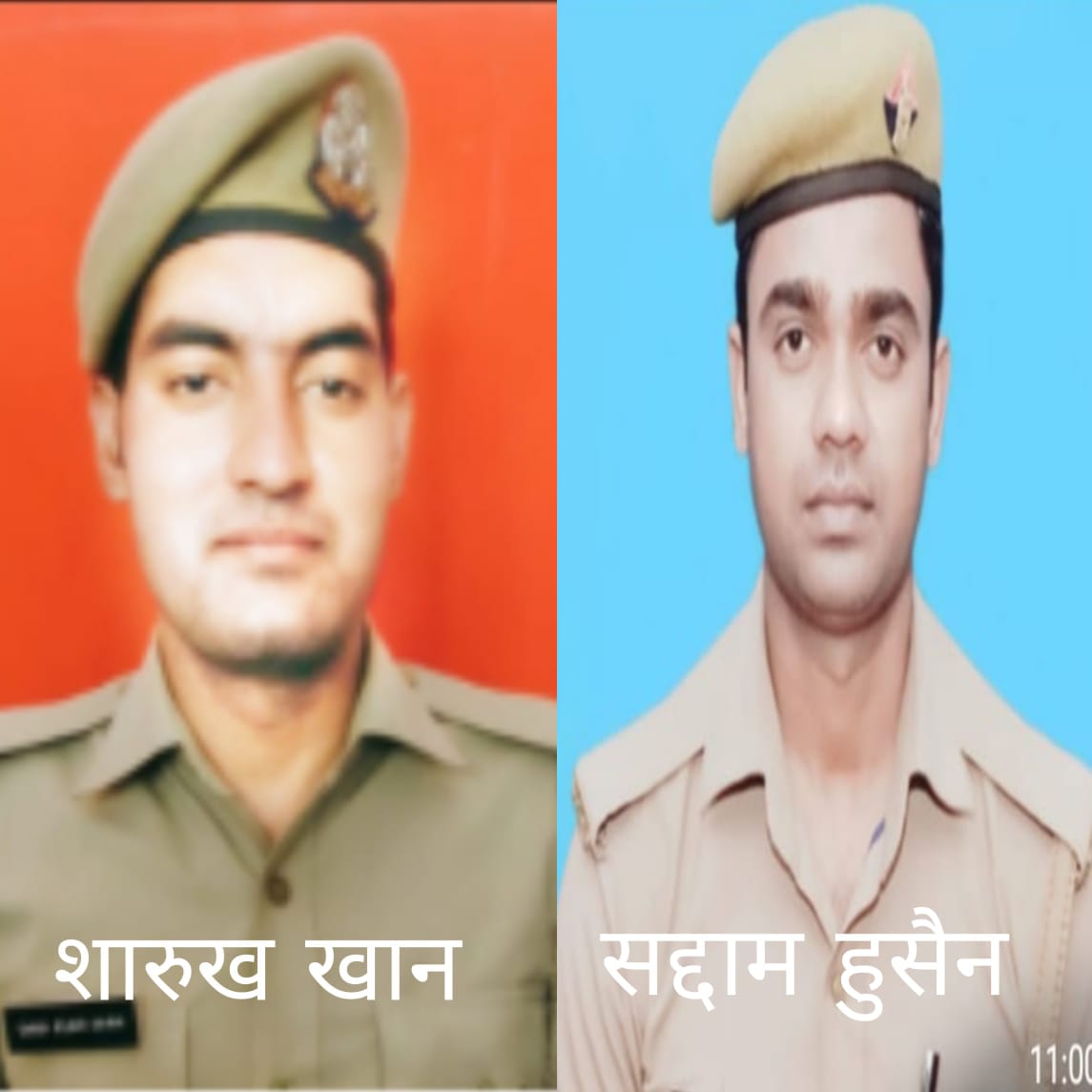 तपती गर्मी में रोजा रखकर ड्यूटी निभाते है शारुख खान और सद्दाम हुसैन।