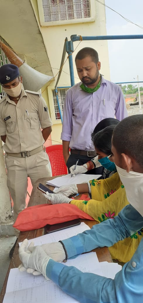 क्वारैंटाइन में रह रहे प्रवासियों का जीविका द्वारा स्किल सर्वे मैपिग किया गया