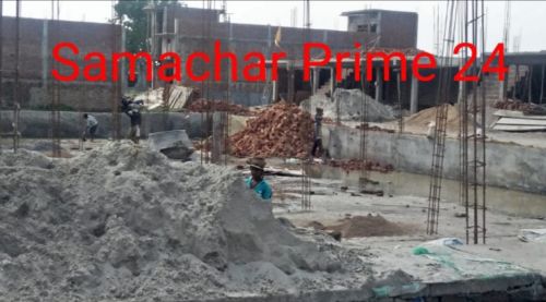 बहराइच ग्राम सभा की वेशकीमती भूमि बेच रहे हैं भूमाफिया। शिव मंदिर के स्थान पर बनवाया जा रहा हैं मैरिज हाल।
