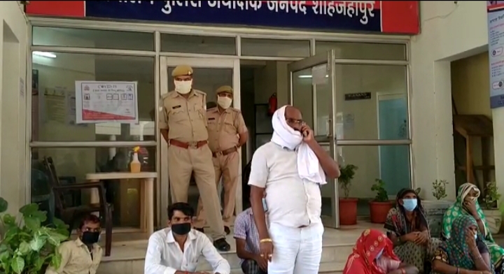 शाहजहाँपुर में भाजपा विधायक का एसपी ऑफिस में हाई बोल्टेज ड्रामा 