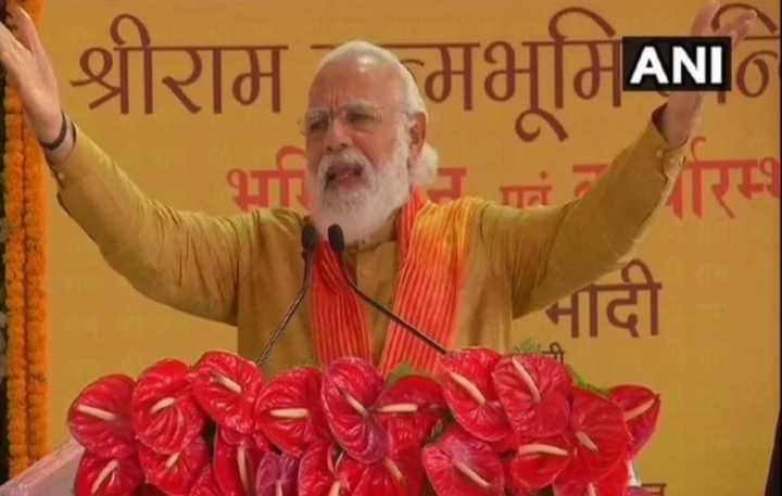 पीएम मोदी बोले-आज भारत राममय है  
