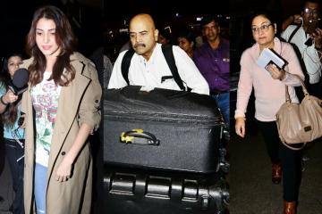 शादी के लिए ढेर सारे सामान के साथ इटली रवाना हुआ अनुष्का का परिवार
