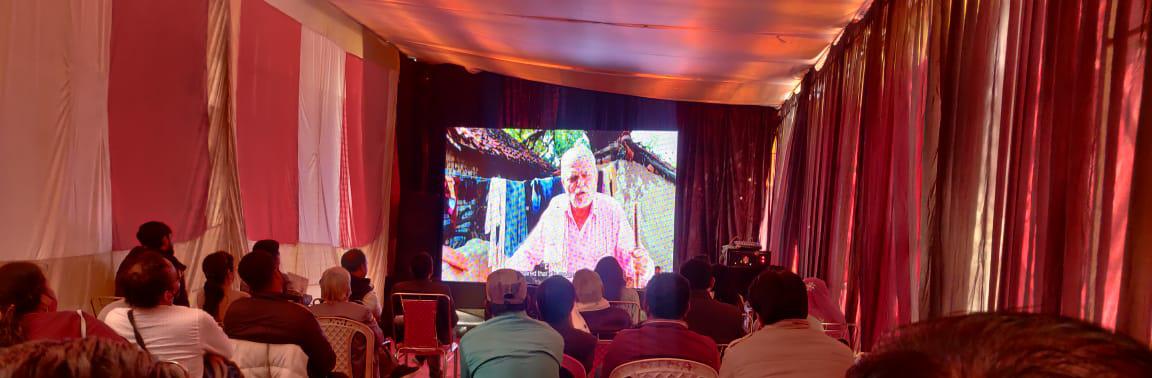 अंतरराष्ट्रीय खजुराहो फ़िल्म फेस्टिवल में हुआ बुंदेली फ़िल्म बटवारा का भव्य प्रीमियर।