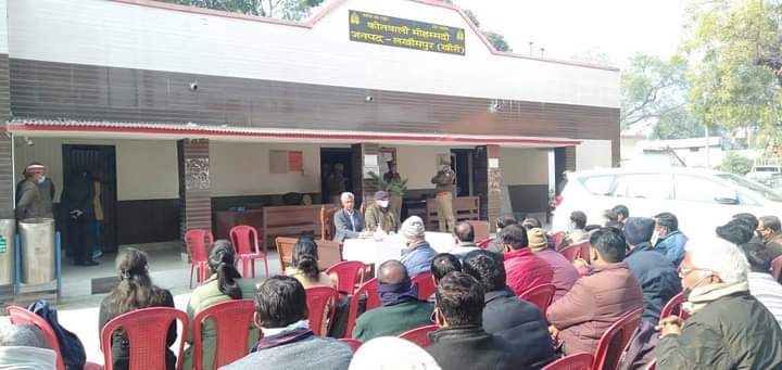 थाना समाधान दिवस का हुआ आयोजन, 43 शिकायतों का किया गया सफल निस्तारण