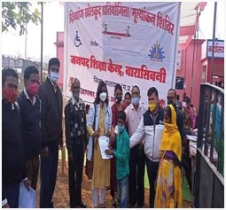 सफलतापूर्वक सम्पन्न हुए दिव्यांग बच्चो के शिविर 765 दिव्यांग बच्चे सहायक उपकरण के लिए चिन्हित
