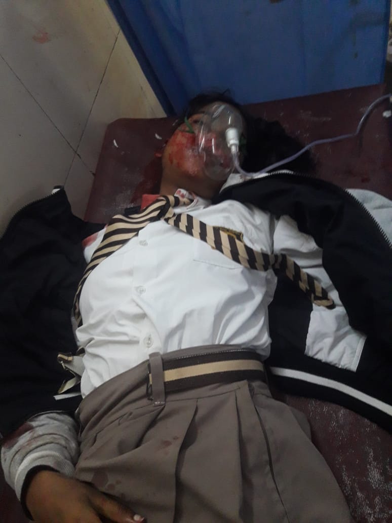 ट्रॉली ने छात्रा को रौंदा छात्रा को अस्पताल ले जाते ही हुई मौत