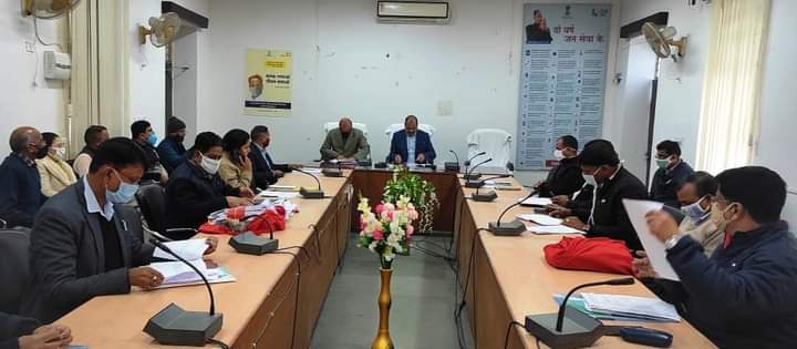लक्ष्य को समय पर पूरा करे-राजेन्द्र किशन