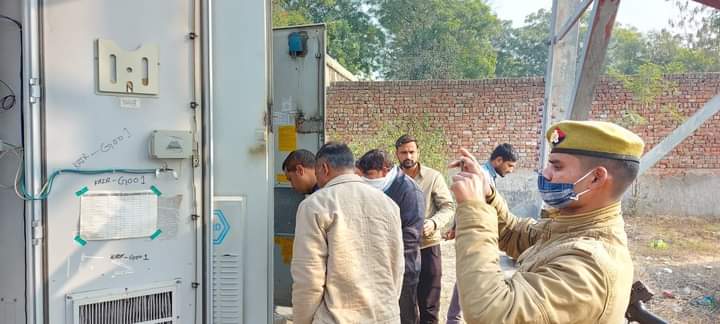 टावर से बैटरी चोरी चोरों के हौसले बुलंद l
