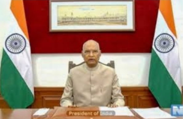  श्री राम मंदिर निर्माण के लिए निधि समर्पण अभियान की शुरुआत राष्ट्रपति कोविंद ने दान किया ₹500000 रुपया