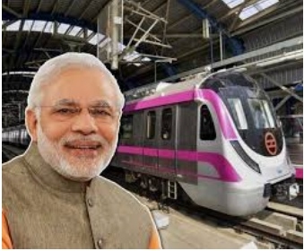 प्रधानमंत्री मोदी ने सूरत और अहमदाबाद में दो मेट्रो रेल प्रोजेक्ट किया लांच