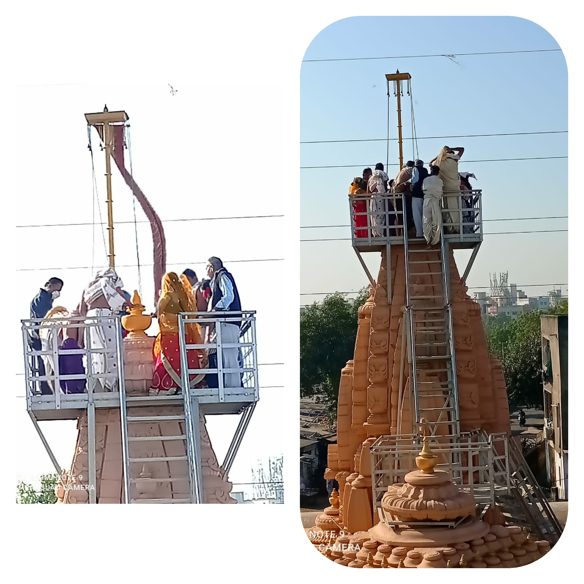अहमदाबाद के आनंदनगर मै आया जैन समाज मै 16 श्री भक्ती पार्श्वनाथ जिनालय की वर्ष गाठ