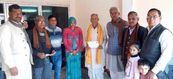 श्री राम मंदिर निर्माण के लिए धन संग्रहण