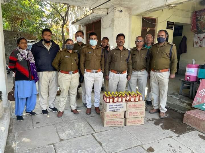 आबकारी विभाग ने कटंगी क्षेत्र में 60 लीटर देसी मदिरा जप्त की
