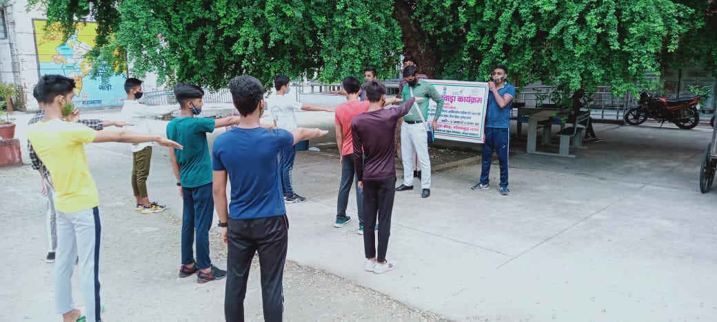 स्वामसेवियो ने  स्वच्छता पखवाड़ा के अंतर्गत ग्रहण की शपथ 