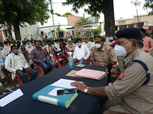 क्षेत्राधिकारी महसी ने दिए दिशा निर्देश शांतिपूर्ण ढंग से मनाया जाए तोहार।