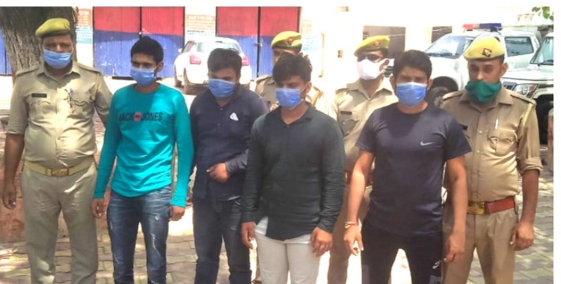 बुलियन व्यापारी से हुई एक करोड़ पांच लाख की लूट का पुलिस ने किया खुलासा 
