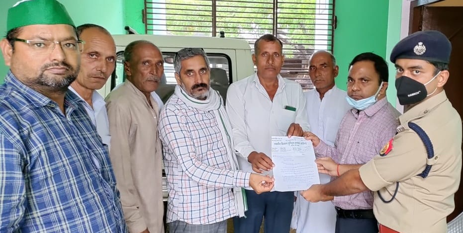 किसान नेता विमल तौमर को किया हाउस अरेस्ट, एसडीएम को सौपा ज्ञापन