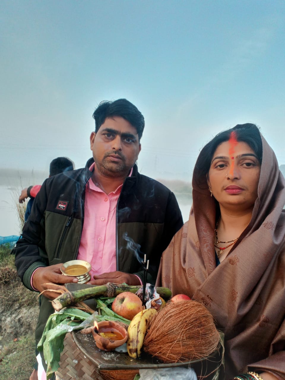 भगवान भास्कर की आराधना घाटों पर था रमणीय दृश्य