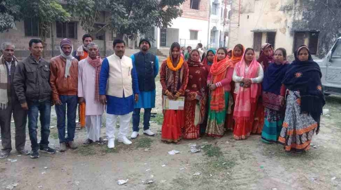 उपमुखिया के निर्विरोध चुनाव का किया विरोध 
