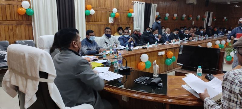 डीएम की अध्यक्षता में सम्पन्न हुई जिला उद्योग बन्धु समिति की बैठक।