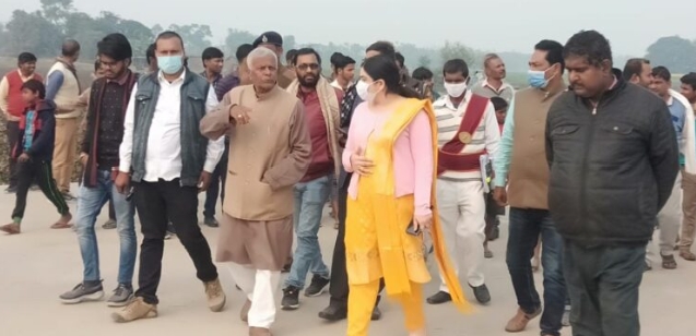 खगरिया डीडीसी और बेलदौर विधायक पन्नालाल पटेल ने किया औचक निरीक्षण 
