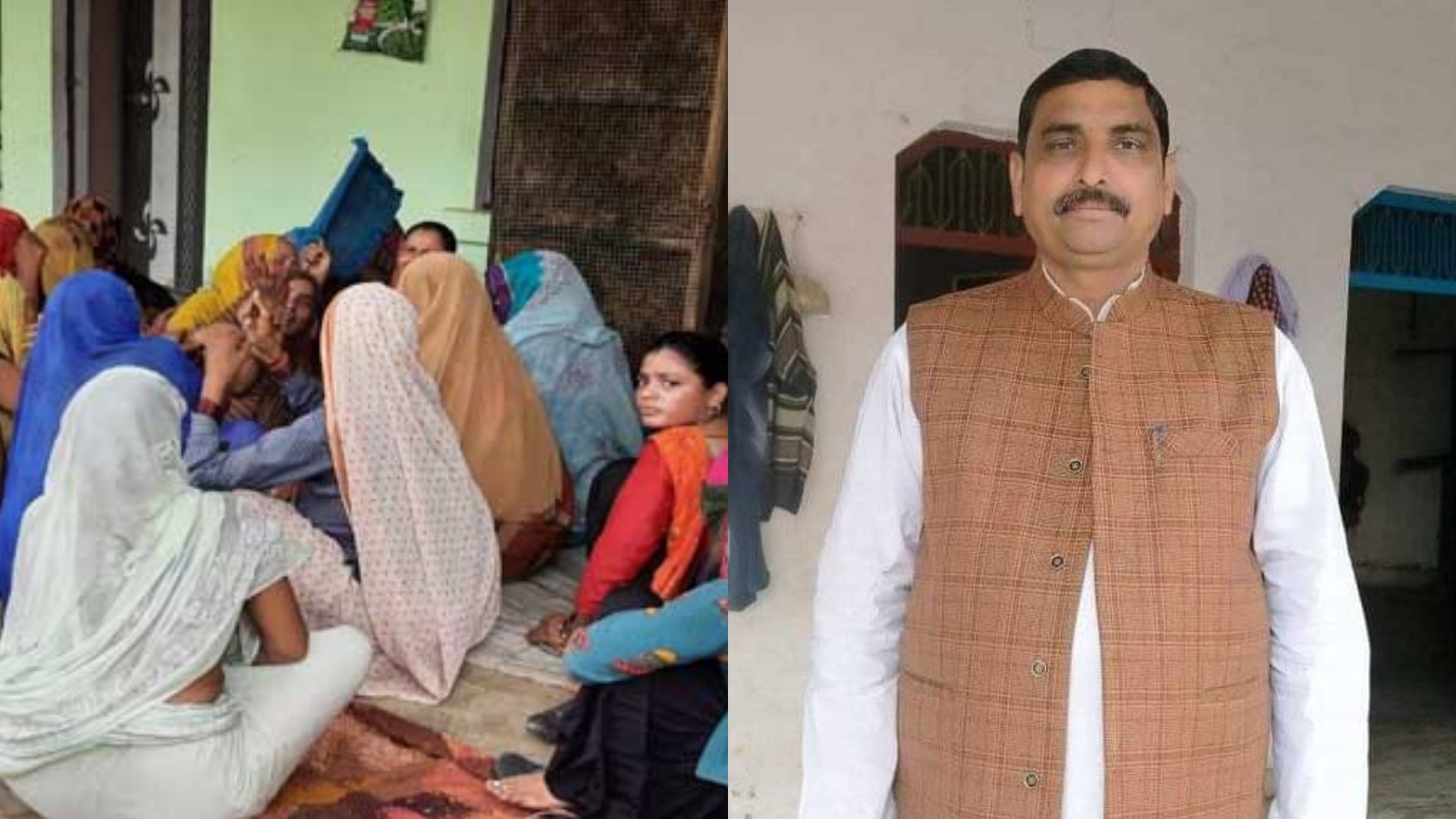 हाईटेंशन लाइन की चपेट में आकर पूर्व प्रधान बाप बेटे की मौत