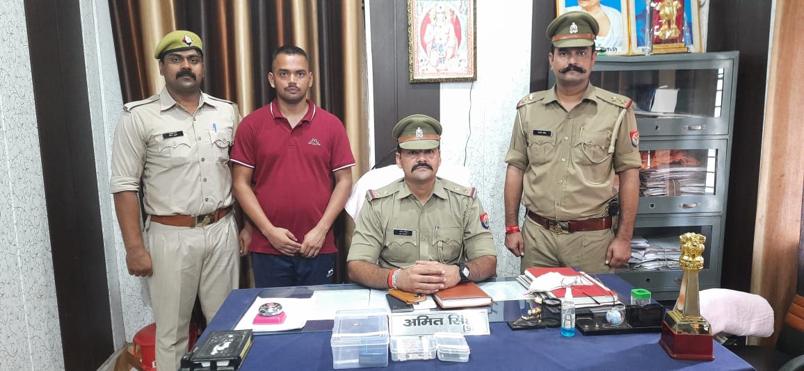 सेना के फर्जी नायब सूबेदार को पुलिस ने पकड़ कर भेजा जेल