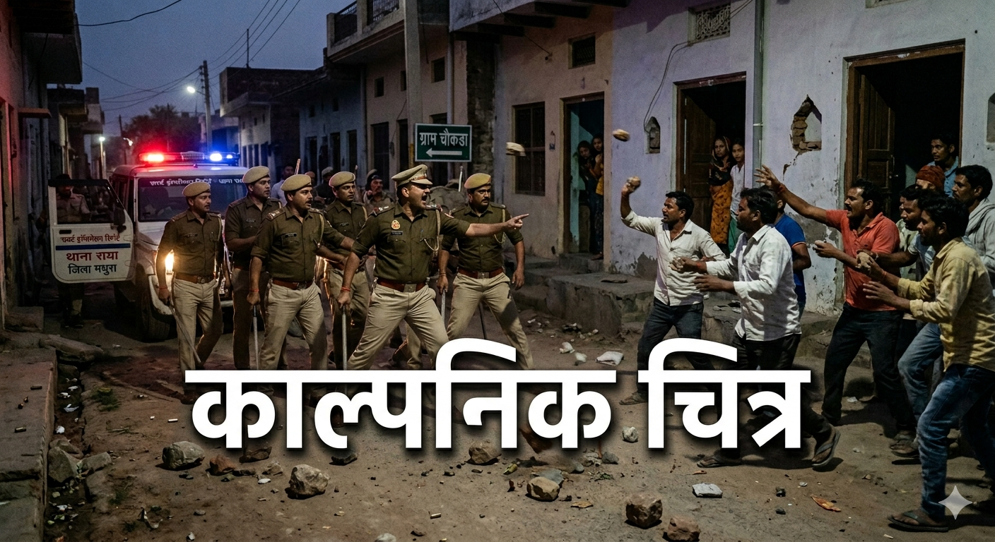 दो पक्षों के बीच खूनी संघर्ष; पथराव और फायरिंग से गांव में दहशत, FIR दर्ज