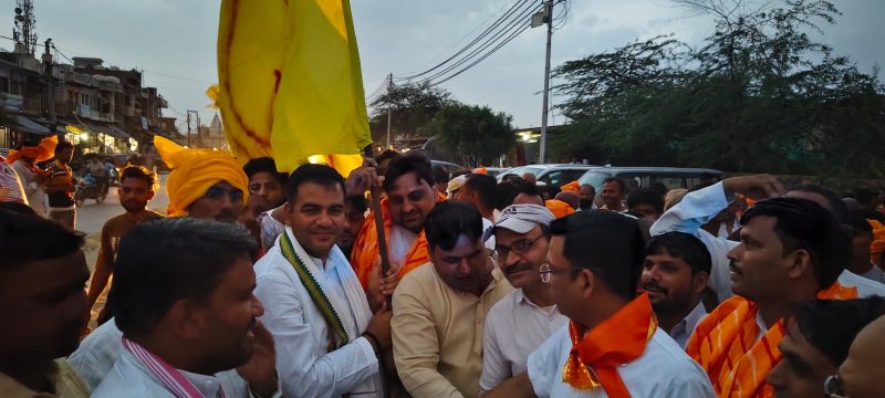 हर्षोल्लास के साथ निकाली गई लोकमाता अहिल्याबाई होल्कर की 301वीं जयंती पर विशाल शोभायात्रा