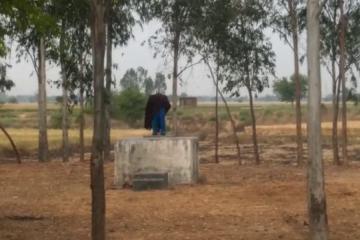 असामाजिक तत्वों ने तोड़ी आंबेडकर की प्रतिमा, तनाव