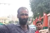 युवक ने किया विधानसभा के सामने आत्मदाह का प्रयास, पुलिस ने पकड़ा