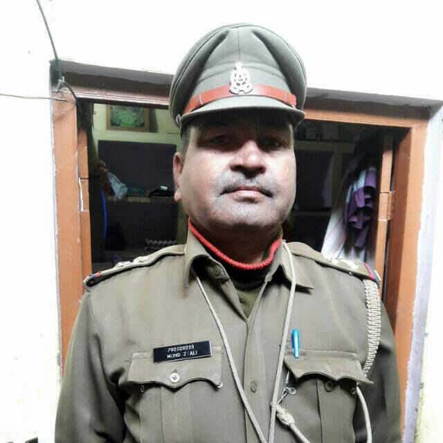 कोतवाली की पुलिस जीप को ट्रेक्टर ट्रॉली ने मारी टक्कर उपनिरीक्षक जाकिर अली की हुई दर्दनाक मौत