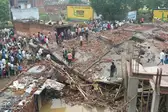 गाजियाबाद के मसूरी थाना क्षेत्र में गिरी निर्माणाधीन इमारत, एक की मौत, 6 घायल
